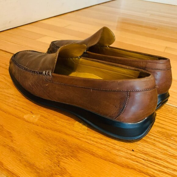 Cole Haan Mens Brown Leather Loafers Size US 10.5 M - Picture 7 of 12